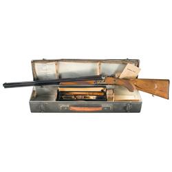 Excellent and Rare Nazi WWII Luftwaffe Model 30 Survival Drilling with Original Case and Accessories