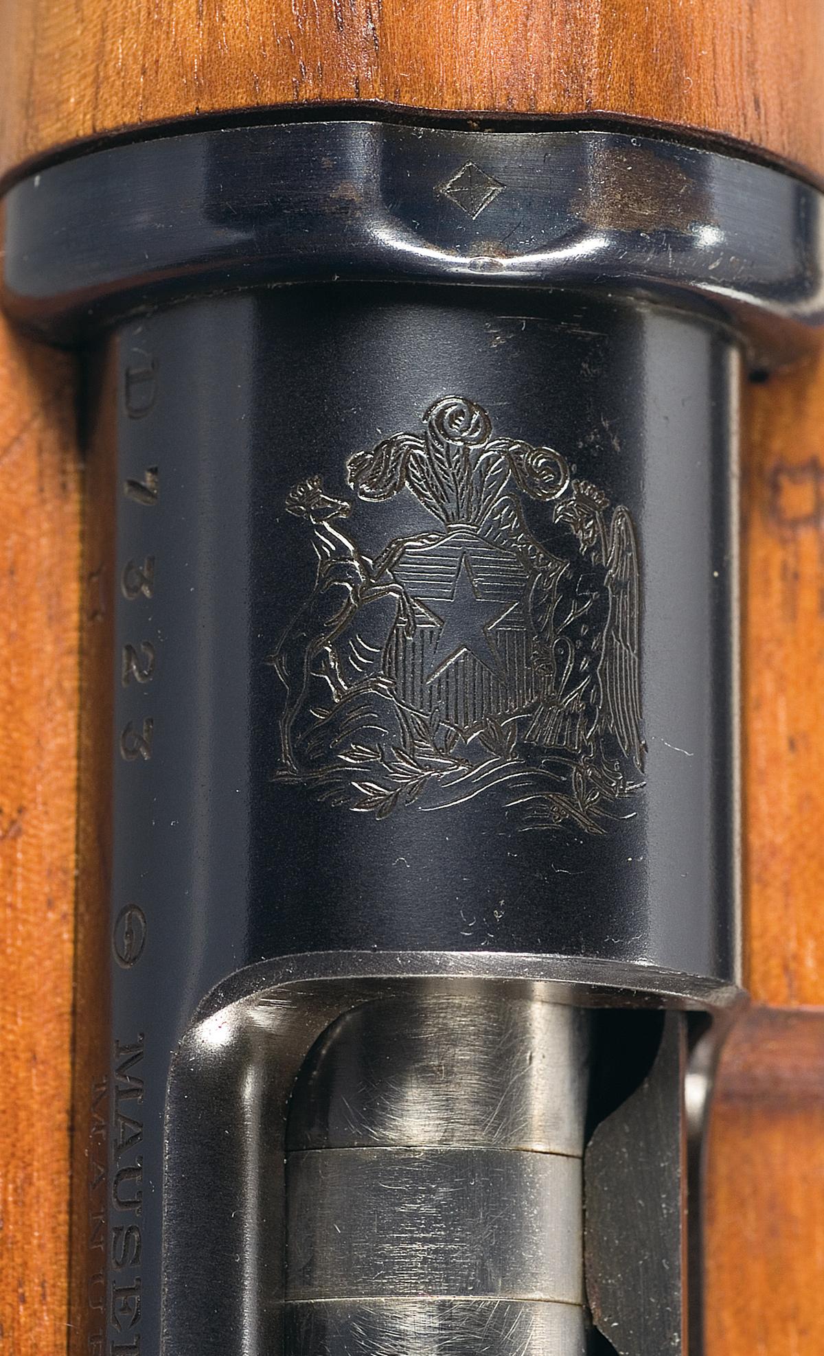 Excellent Model 1895 Mauser Chilean Dwm Contract Bolt