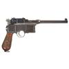 Image 2 : Rare Six Shot Variation 1896 Mauser Cone Hammer Broomhandle Semi-Automatic Pistol
