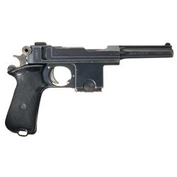 Danish Bergmann Model 1910/ 21 Semi-Automatic Pistol with Holster