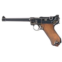 Excellent WWI DWM 1917 Dated Navy Luger Semi-Automatic Pistol
