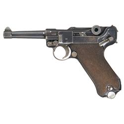 Mauser "G" Date "S/42" Code Luger Pistol with 1935 Dated Holster