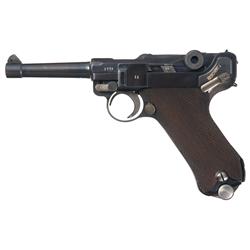 Mauser G Date S/42 Luger Semi-Automatic Pistol