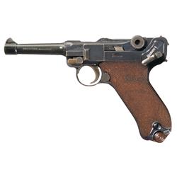 Austrian Retailer Marked DWM 1910 Dated Luger Pistol
