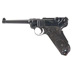Swiss Bern Model 1924 Luger Semi-Automatic Pistol