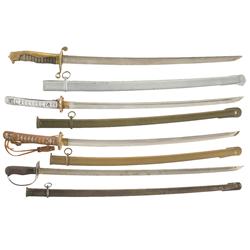 Four Japanese Swords