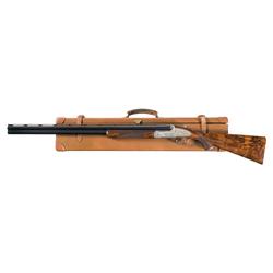 Rare Cased Engraved Custom Order Purdey Side Lock Over and Under Double Barrel Shotgun