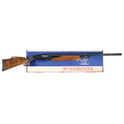 Custom Winchester Model 12 "Y" Series Trap Slide Action Shotgun with Box