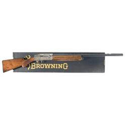 Engraved Gold Inlaid Browning Auto-5 Final Tribute Semi-Automatic Shotgun with Original Box