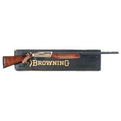 Engraved Field Grade Browning Gold Hunter Semi-Automatic Shotgun with Original Box