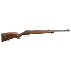 Fantastic Merkel KR-1 'Presentation Grade' Weimer Luxury Bolt Action Rile with Swarovski Scope in a 