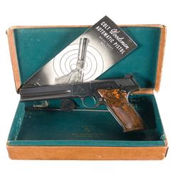 Colt Second Series Woodsman Match Target Semi-Automatic Pistol with Box