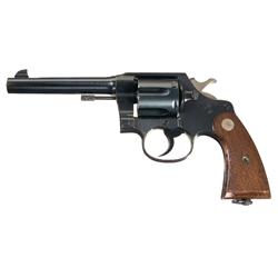 Colt Royal Canadian Mounted Police Issue New Service Revolver with Holster and Documentation