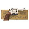 Image 1 : Smith & Wesson Pre-Model 18 K-22 Combat Masterpiece Target Double Action Revolver with Gold Box