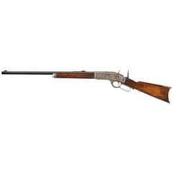 Very Fine Special Order Winchester Third Model 1873 Lever Action Rifle with Casehardened Receiver an