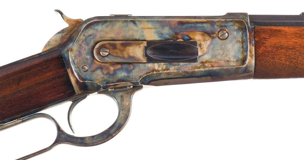 Excellent Winchester Model 1886 Caliber 45 70 Lever Action Rifle excellent-winchester-model-1886-caliber-45-70-lever-action-rifle