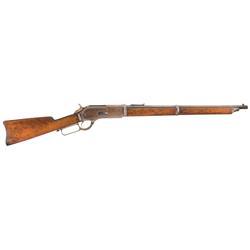Winchester Model 1876 Lever Action Carbine with British Kerr Retailer Marking and Factory Letter