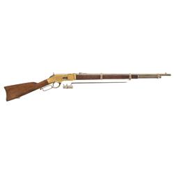 Winchester Model 1866 Lever Action Musket with Bayonet