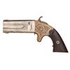 Image 1 : Excellent Factory Engraved American Standard Wheeler's Patent Over/Under Derringer