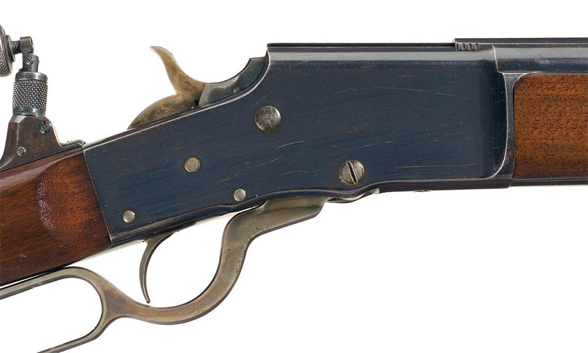 Outstanding Bullard Repeating Arms Co., Large Frame, Lever-Action Rifle ...
