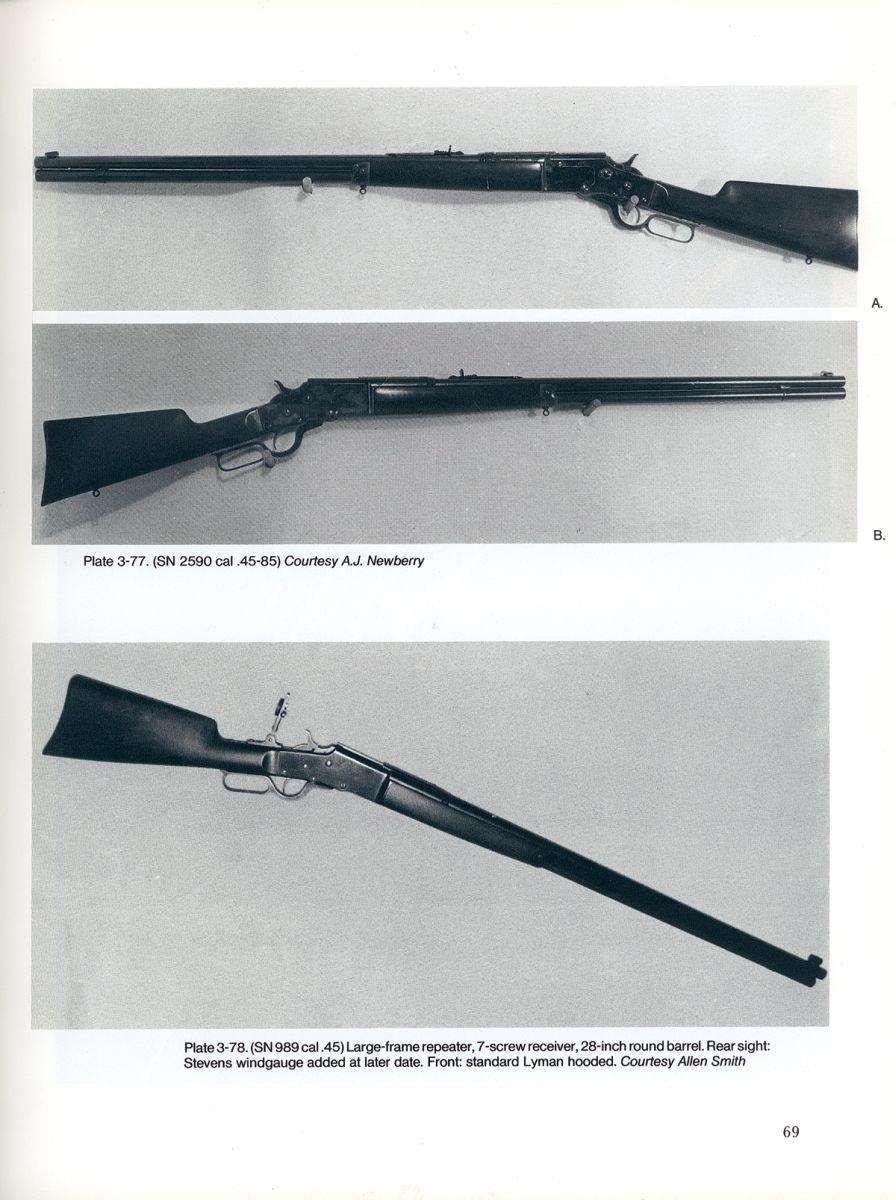 Outstanding Bullard Repeating Arms Co., Large Frame, Lever-Action Rifle ...