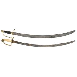 U.S. Eagle Pommel Officer's Saber and O. Guard Saber