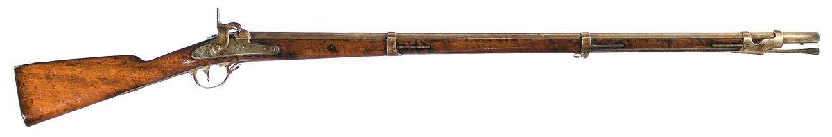U.S. Springfield Model 1842 Percussion Conversion Musket Dated 1844