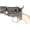 Image 2 : Exceptional Colt Model 1849 Pocket Revolver with Deluxe Factory Gustave Young Engraving, Ivory Grip 