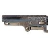 Image 4 : Exceptional Colt Model 1849 Pocket Revolver with Deluxe Factory Gustave Young Engraving, Ivory Grip 