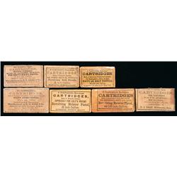 Seven Packs of Skin Packet Ammunition
