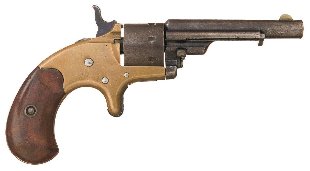 First Year Production Colt Open Top Pocket Revolver