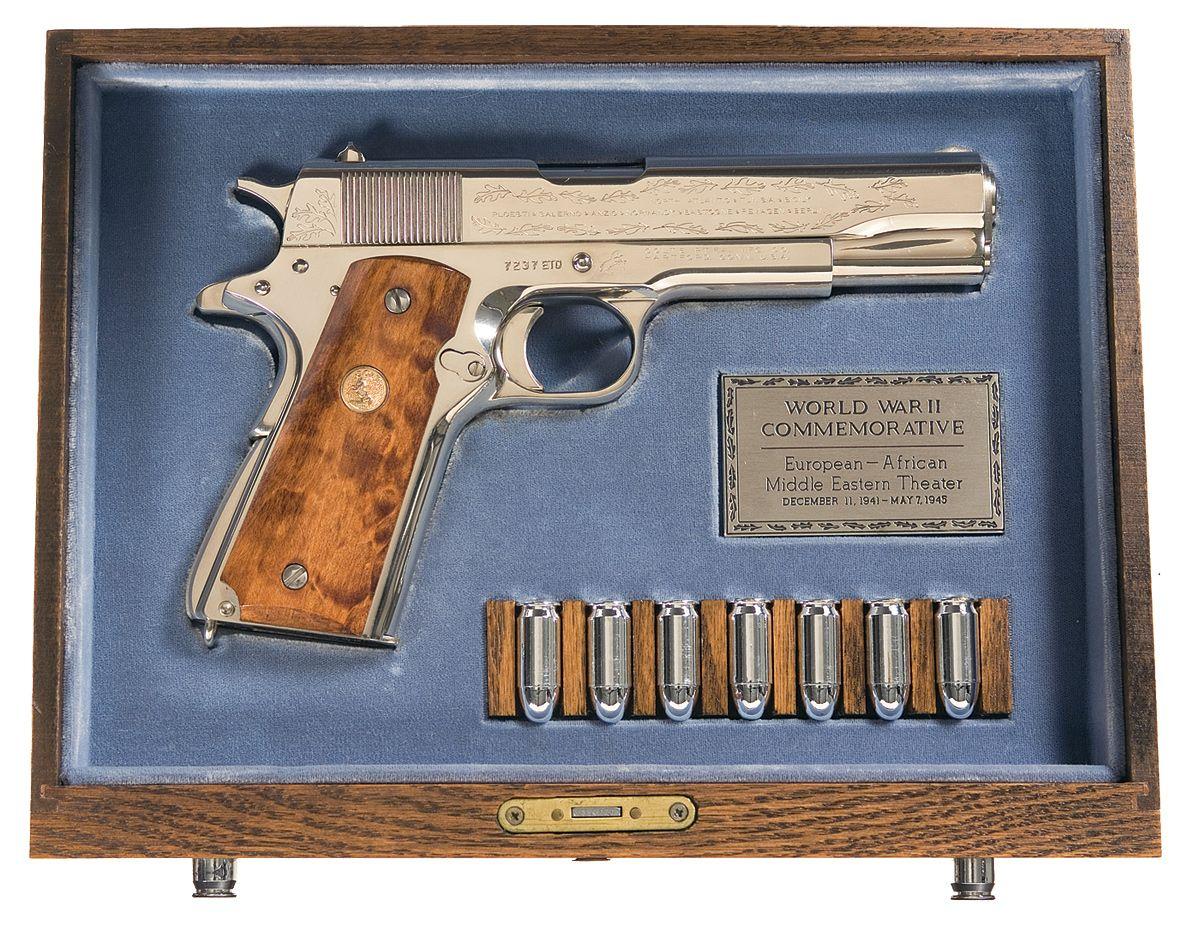 Colt WWII European Theater Commemorative Model 1911A1 Pistol in