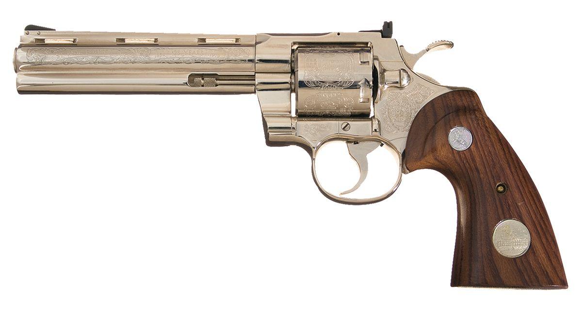 Special Edition Colt Python St. Paul Police Anniversary Double Action ...