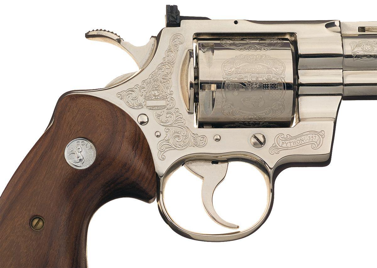 Special Edition Colt Python St. Paul Police Anniversary Double Action ...