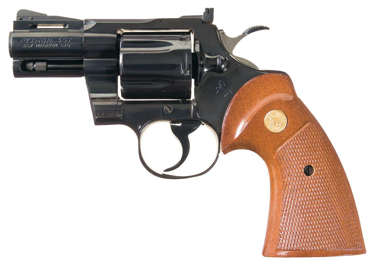 Rare Short Barrel Colt Python Double Action Revolver