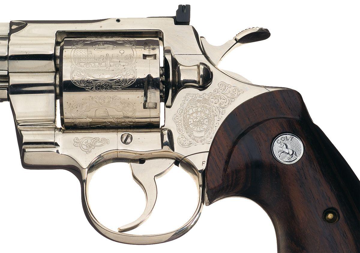 Colt Python St. Paul Police Commemorative Revolver