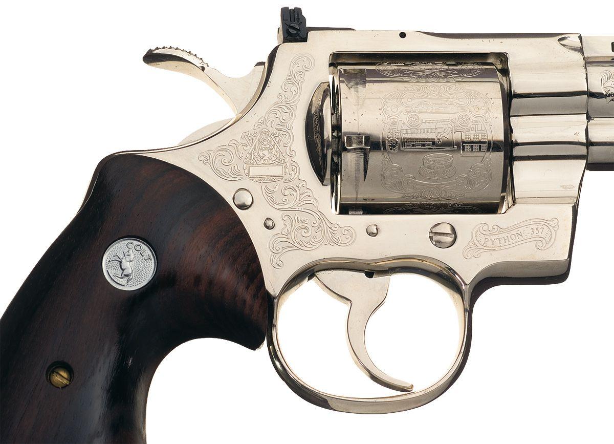 Colt Python St. Paul Police Commemorative Revolver