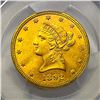 Image 3 : 1892 $10 Gold Eagle PCGS MS62