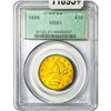 Image 1 : 1895 $10 Gold Eagle PCGS MS61
