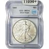 Image 1 : 1999 Silver Eagle ICG MS70