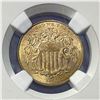 Image 3 : 1867 Shield Nickel NGC MS65 No Rays