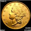 Image 1 : 1868-S $20 Gold Double Eagle UNCIRCULATED