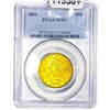 Image 1 : 1893 $10 Gold Eagle PCGS MS61