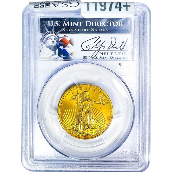 2013 1/2oz Gold Eagle $25 PCGS MS70