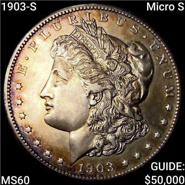 1903-S Micro S Morgan Silver Dollar UNCIRCULATED