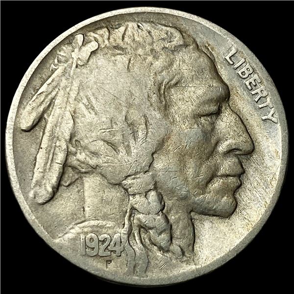 1924-S Buffalo Nickel LIGHTLY CIRCULATED
