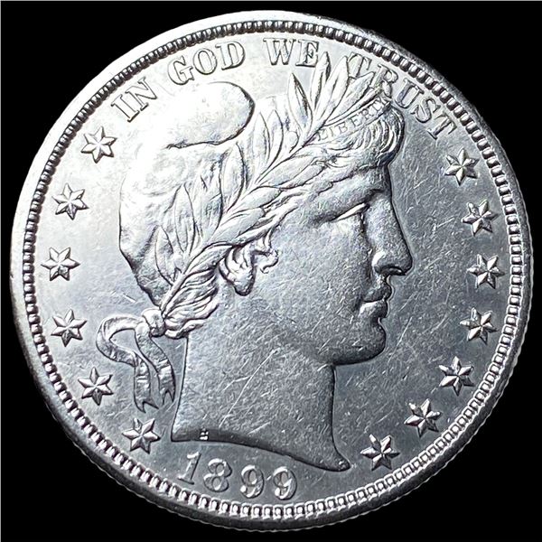 1899-O Silver Barber Half Dollar CLOSELY  UNCIRCULATED