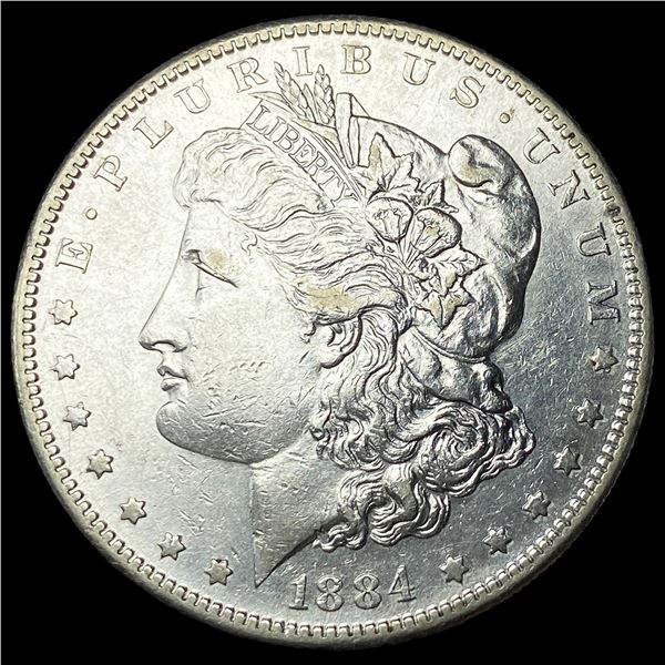 1884-S Silver Morgan Dollar CLOSELY  UNCIRCULATED