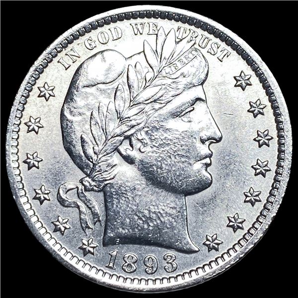 1893 Barber Quarter UNCIRCULATED