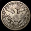 Image 2 : 1913 Silver Barber Half Dollar NICELY  CIRCULATED